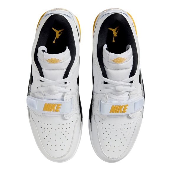 Jordan Legacy 312 Low Tour Yellow CD7069-107 Black White Cement sz 8 1 3 Alpha - Picture 12 of 16